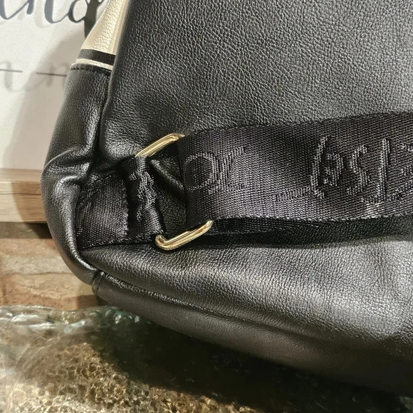 Betsey Johnson Faux Leather Backpack Furry Stuffed Heart - Picture 12 of 16